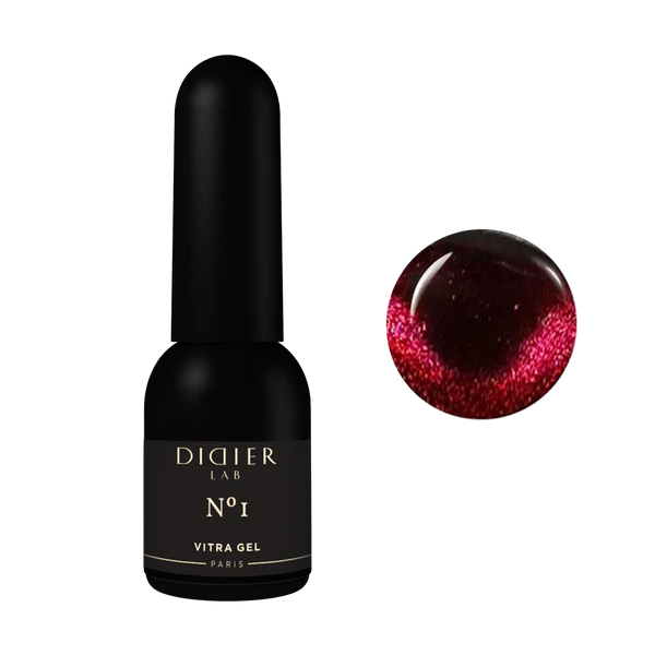 Smalto semipermanente, Vitra gel, No1, HEMA & TPO free, Didier Lab, 10ML