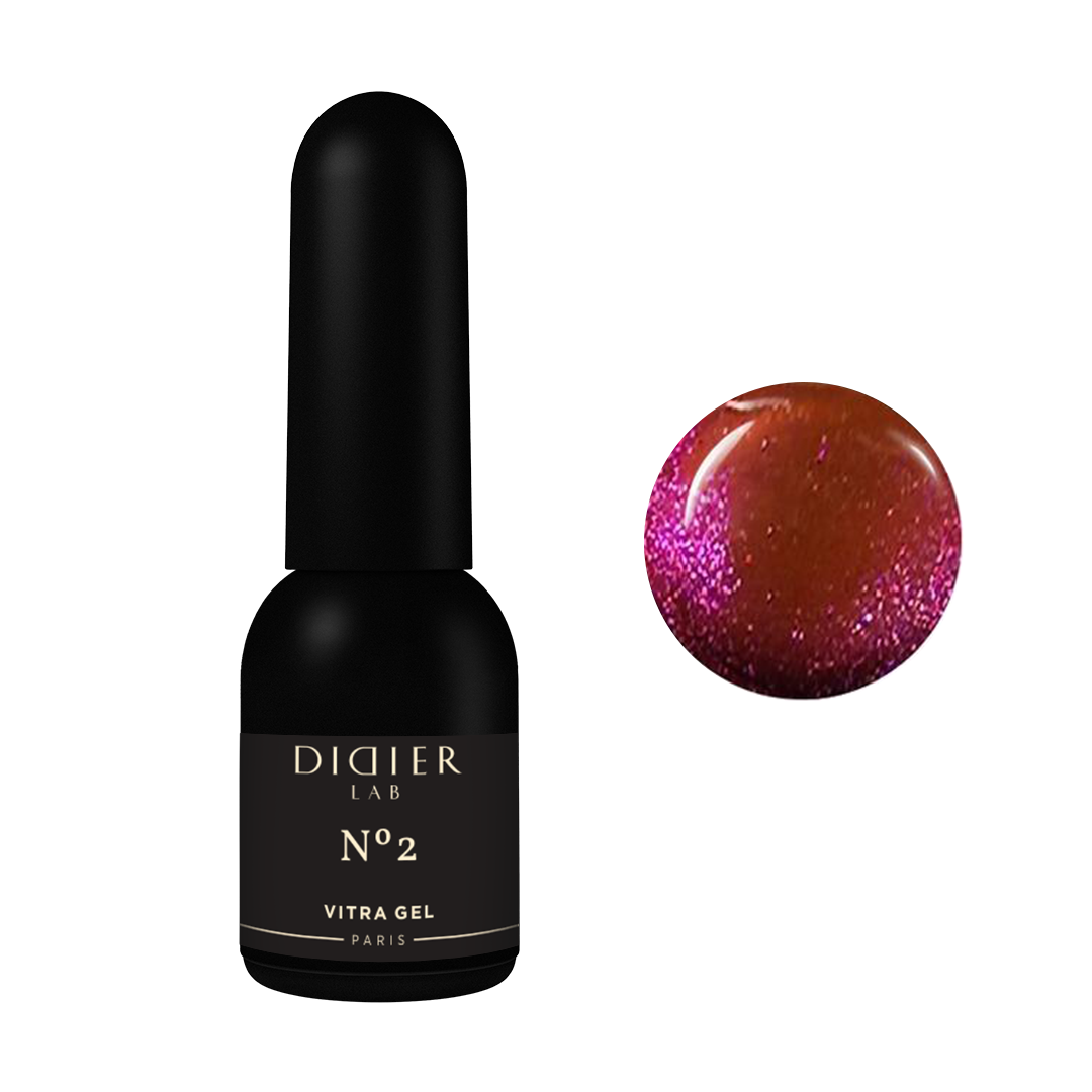 Smalto semipermanente, Vitra gel, No2, Didier Lab, 10ML