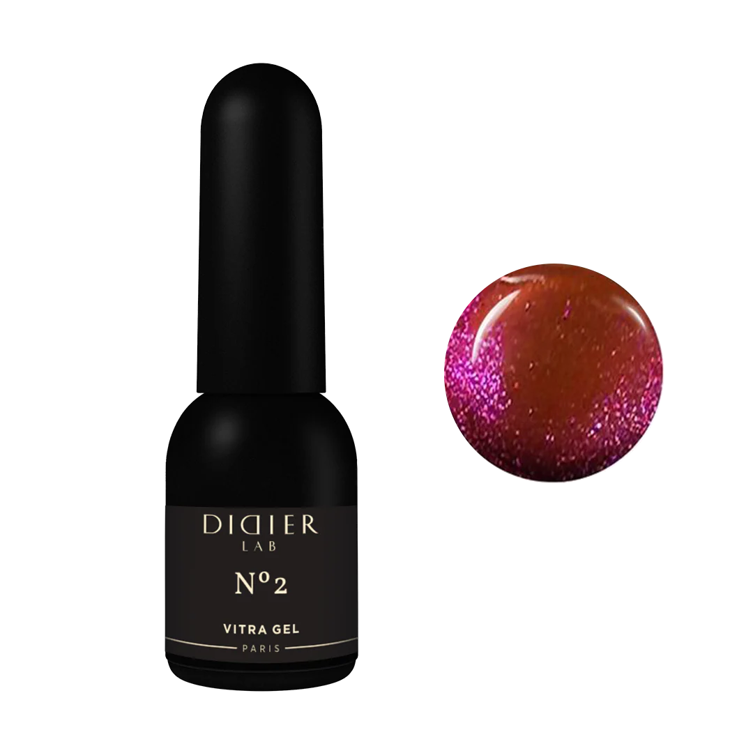 Smalto semipermanente, Vitra gel, No2, HEMA & TPO free, Didier Lab, 10ML