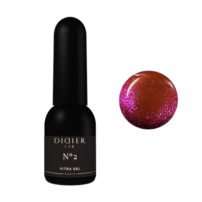 Smalto semipermanente, Vitra gel, No2, HEMA & TPO free, Didier Lab, 10ML