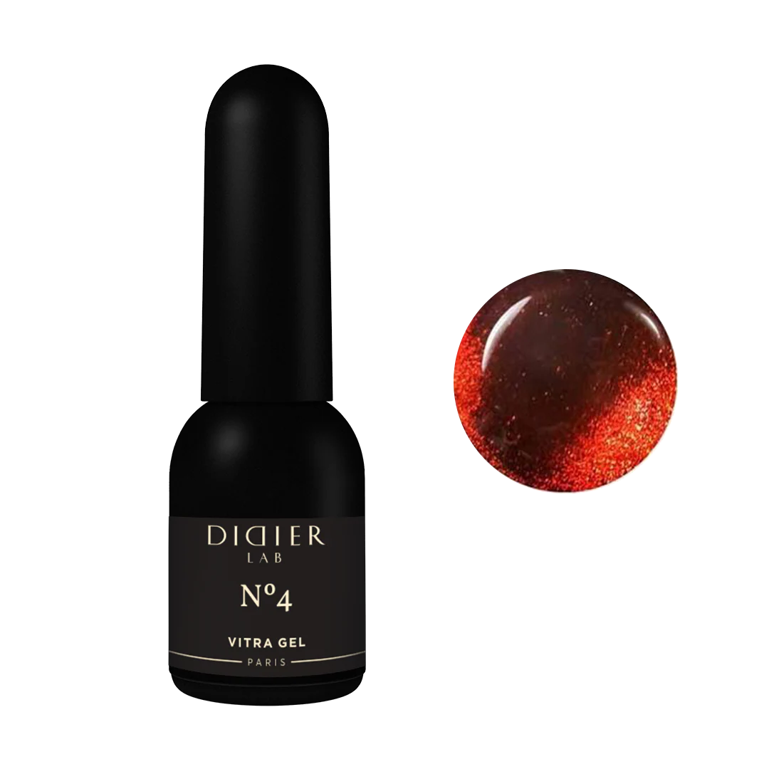 Smalto semipermanente, Vitra gel, No4, HEMA & TPO free, Didier Lab, 10ML