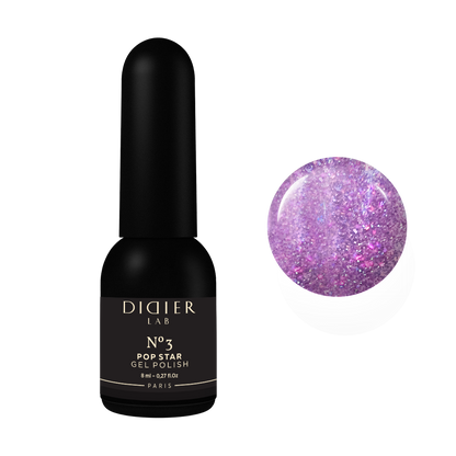 Smalto semipermanente, POP Star, No3, Didier Lab, 8ml