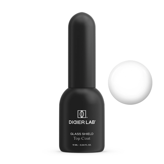 Top coat semipermanente, Super Glass Shield, HEMA & TPO free, Didier Lab, 10ml
