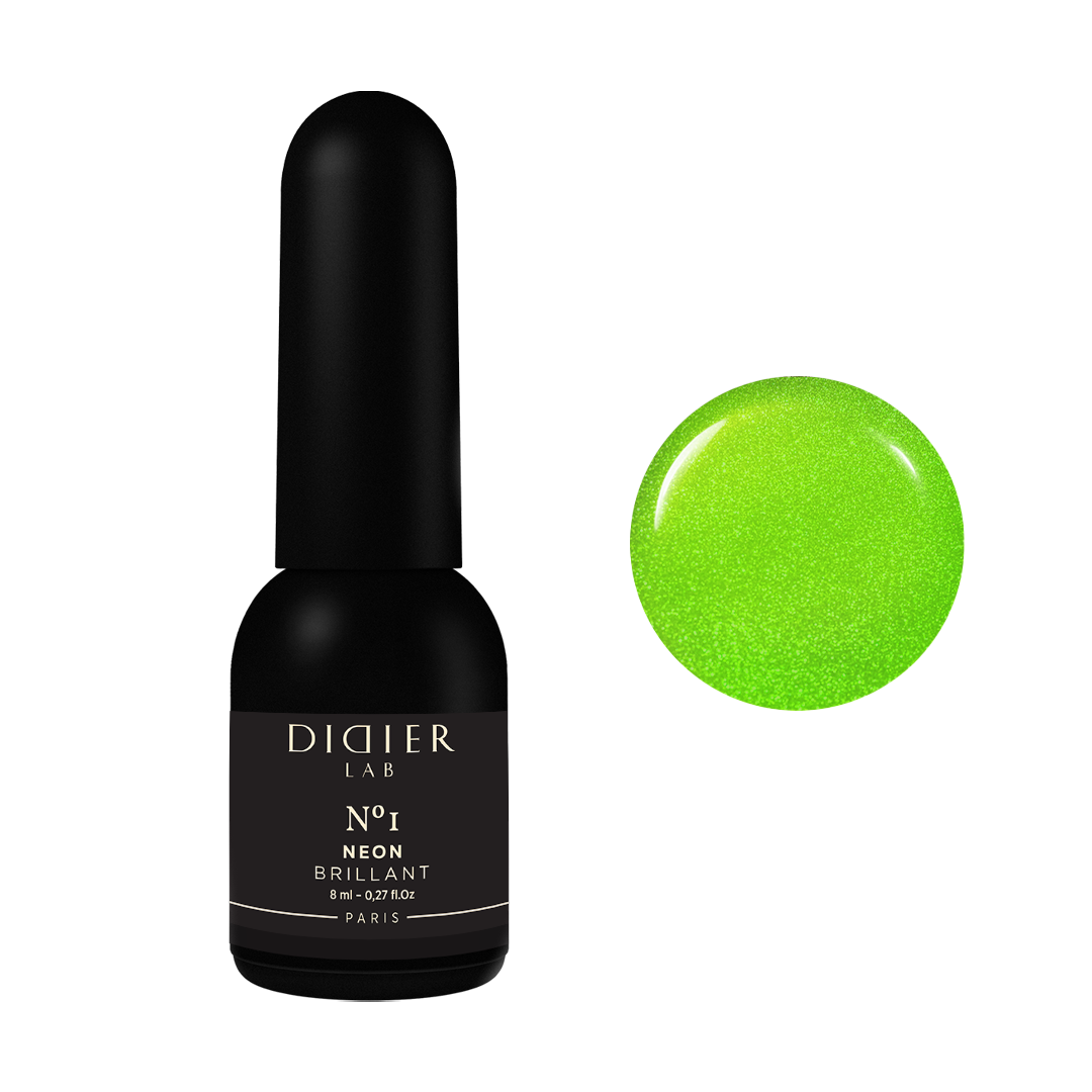 Smalto semipermanente, Brillant NEON, No1, Didier Lab, 8ml