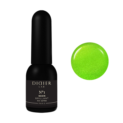 Smalto semipermanente, Brillant NEON, No1, Didier Lab, 8ml