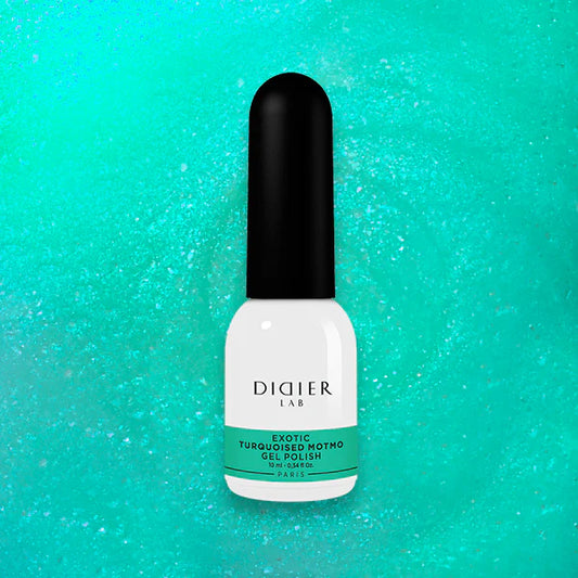 Smalto semipermanente, Exotic, Turquoised Motmo, Didier Lab, 10ml