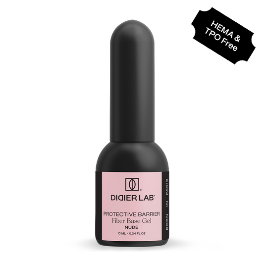 Base semipermanente, Fiber, Nude, HEMA & TPO free, Didier Lab, 10ml