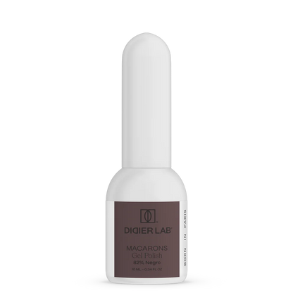Smalto semipermanente, Macarons, 82% Negro, TPO & HEMA free, Didier Lab, 10ml