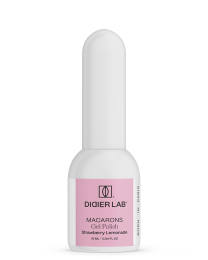 Smalto semipermanente, Macarons, Strawberry Lemonade, HEMA & TPO free, Didier Lab, 10ml