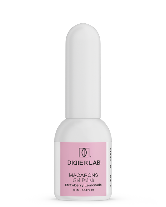 Smalto semipermanente, Macarons, Strawberry Lemonade, HEMA & TPO free, Didier Lab, 10ml