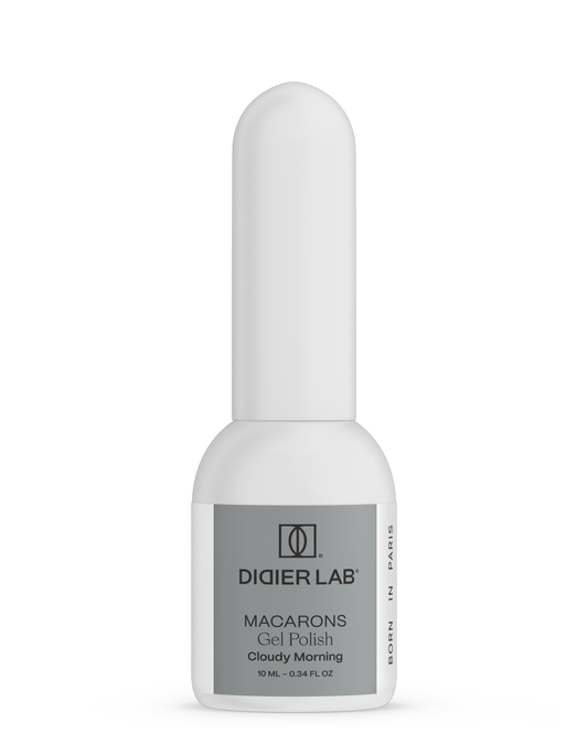 Smalto semipermanente, Macarons, Cloudy Morning, HEMA & TPO free, Didier Lab, 10ml
