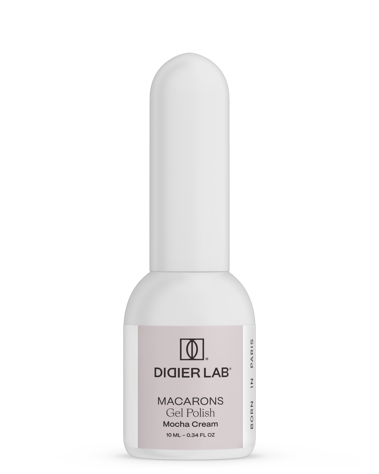 Smalto semipermanente, Macarons, Mocha Cream, HEMA & TPO free, Didier Lab, 10ml