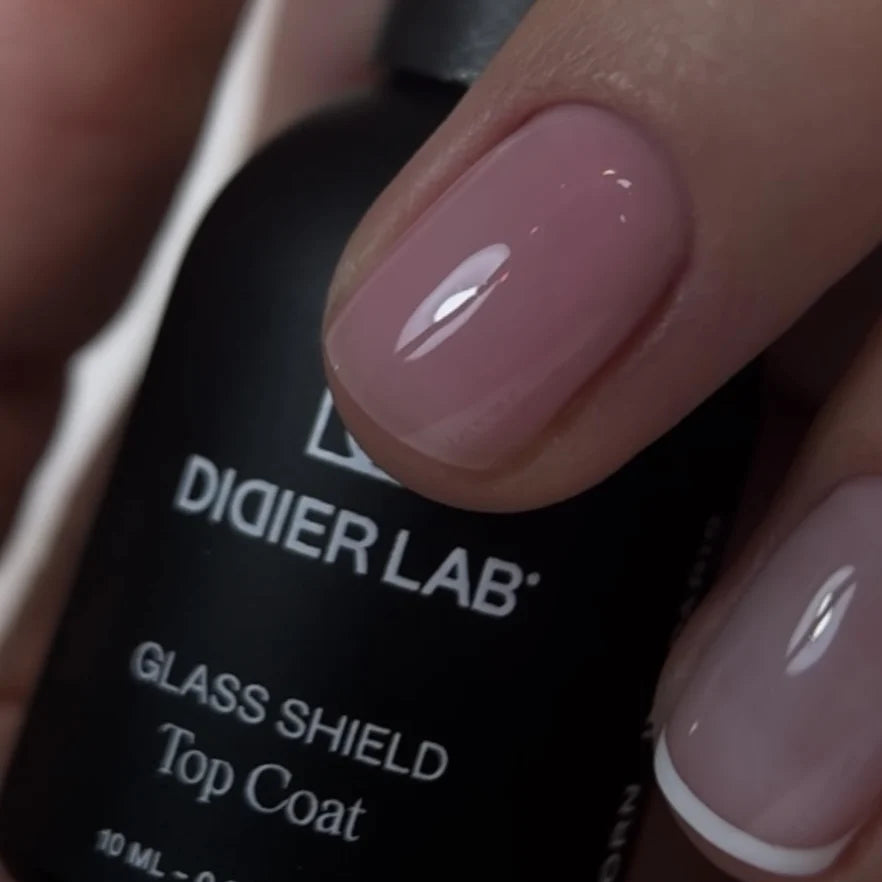 Top coat semipermanente, Super Glass Shield, HEMA & TPO free, Didier Lab, 10ml