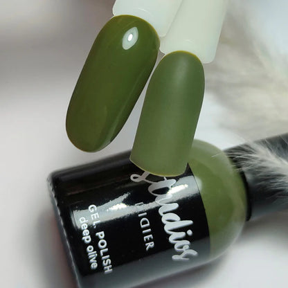 Smalto semipermanente, Studios, TPO free, Deep Olive, Didier Lab, 8ml