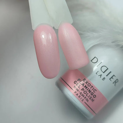Smalto semipermanente, Exotic, Flamingo, TPO & HEMA free, Didier Lab, 10ml