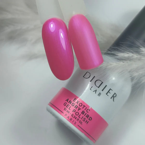 Smalto semipermanente, Exotic, Angry bird, TPO & HEMA free, Didier Lab, 10ml