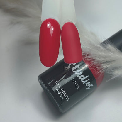 Smalto semipermanente, Studios, TPO & HEMA free, wild fire, Didier Lab, 8ml