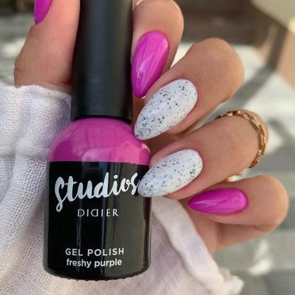 Smalto semipermanente, Studios, TPO & HEMA free, Freshy Purple, Didier Lab, 8ml