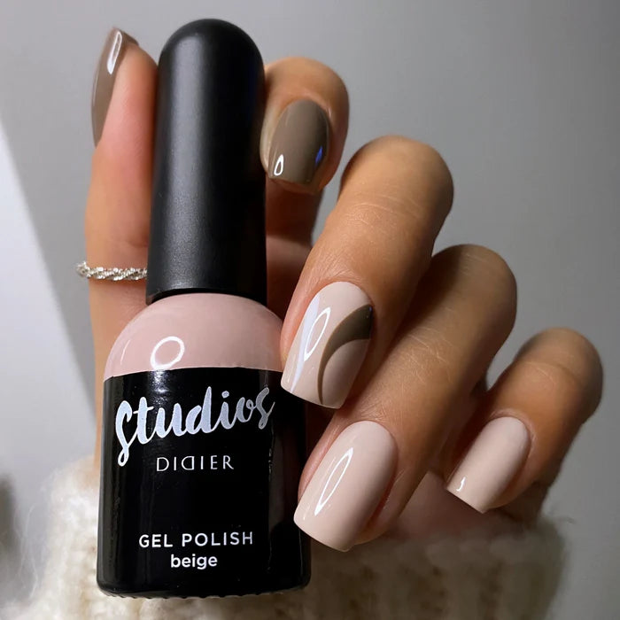 Smalto semipermanente, Studios, TPO & HEMA free, beige, Didier Lab, 8ml