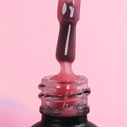 Base semipermanente, HEMA & TPO free, Rubber base, Japanese pink, 10ml