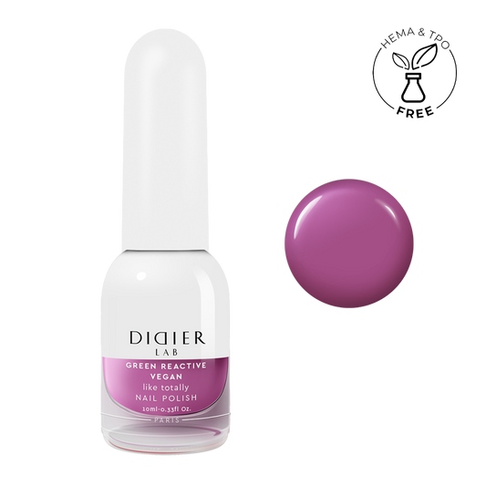 Smalto per unghie, Green reactive, Vegan, like totally, Didier Lab, 10ml