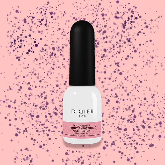 Smalto semipermanente, Macarons, Fruit Smoothie, Didier Lab, 10ml