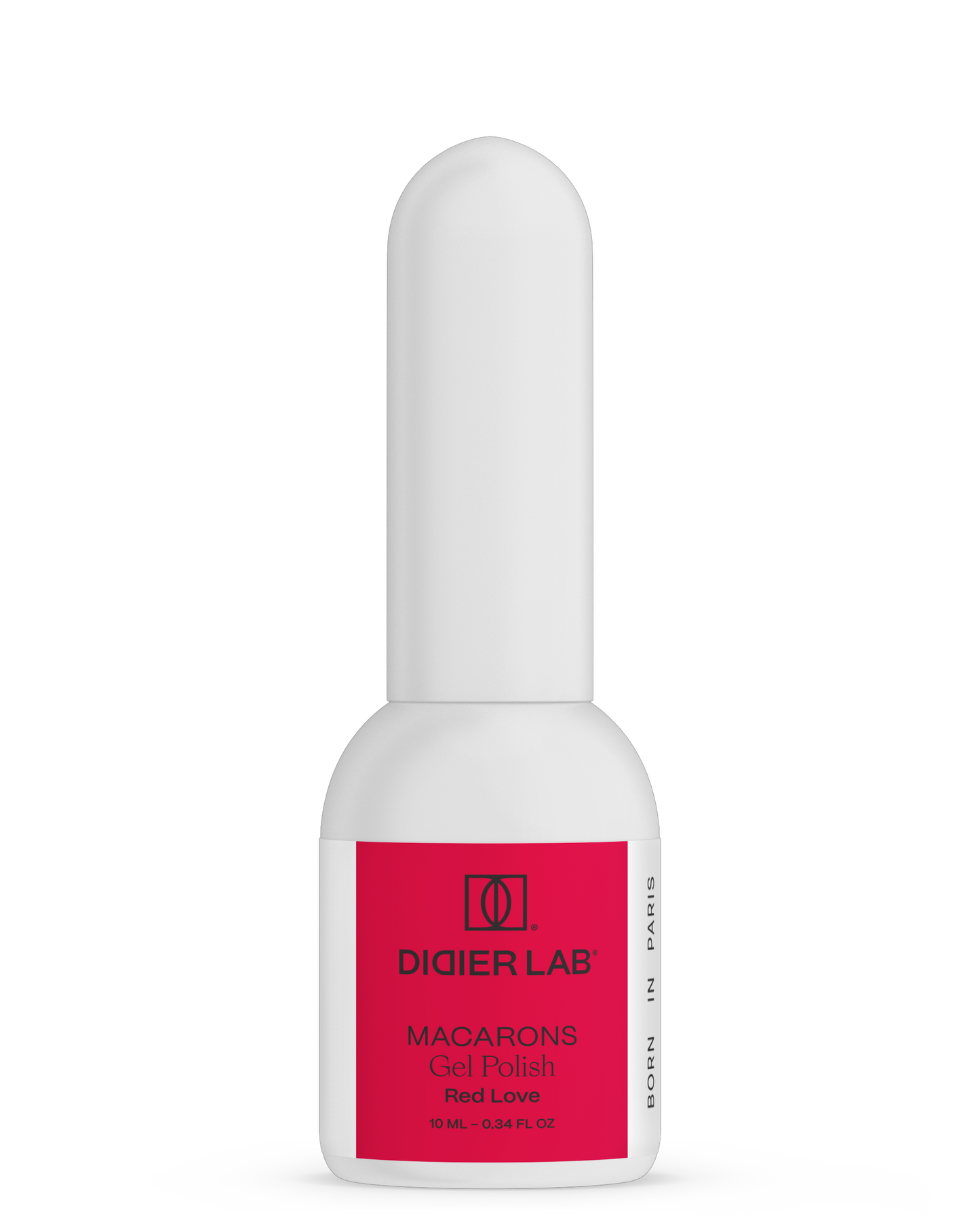 Smalto semipermanente, Macarons, Red Love, HEMA & TPO free, Didier Lab, 10ml