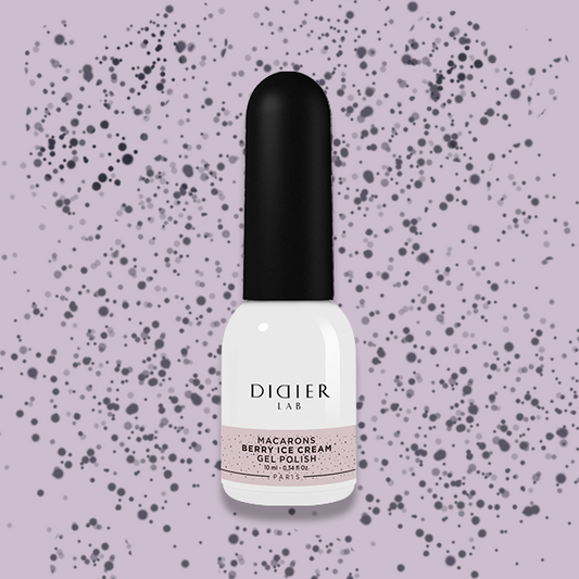 Smalto semipermanente, Macarons, Berry Ice cream, Didier Lab, 10ml
