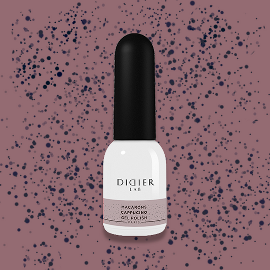 Smalto semipermanente, Macarons, Cappuccino, Didier Lab, 10ml