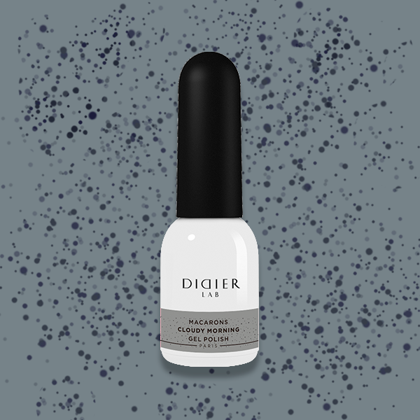 Smalto semipermanente, Macarons, Cloudy Morning, HEMA & TPO free, Didier Lab, 10ml