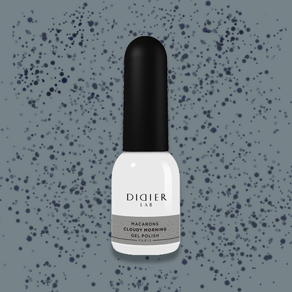 Smalto semipermanente, Macarons, Cloudy Morning, HEMA & TPO free, Didier Lab, 10ml