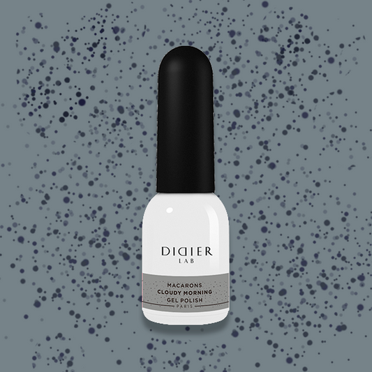 Smalto semipermanente, Macarons, Cloudy Morning, HEMA & TPO free, Didier Lab, 10ml