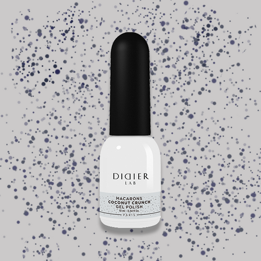 Smalto semipermanente, Macarons, Coconut Crunch, Didier Lab, 10ml