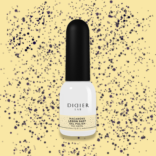 Smalto semipermanente, Macarons, Lemon Shot, Didier Lab, 10ml