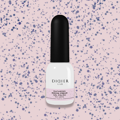 Smalto semipermanente, Macarons, Mocha Cream, Didier Lab, 10ml