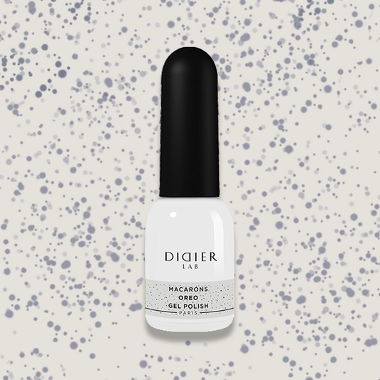 Smalto semipermanente, Macarons, Oreo, Didier Lab, 10ml