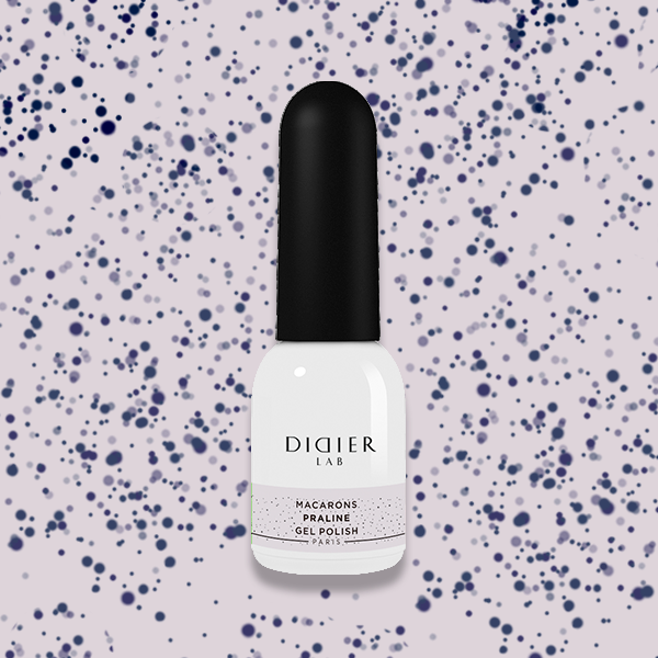 Smalto semipermanente, Macarons, Praline, HEMA & TPO free, Didier Lab, 10ml
