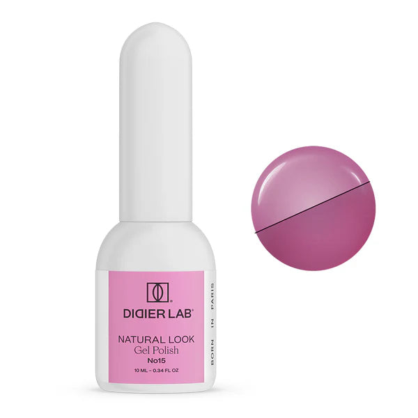 Smalto semipermanente, Natural Look, No15, HEMA & TPO free, Didier Lab, 10ml