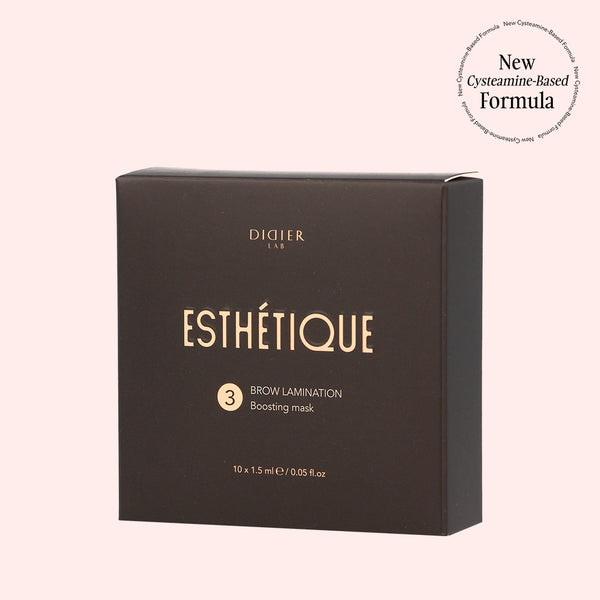 Didier Lab "Esthétique Laminazione Sopracciglia" Maschera rinforzante No.3, 1,5 ml x 10pz