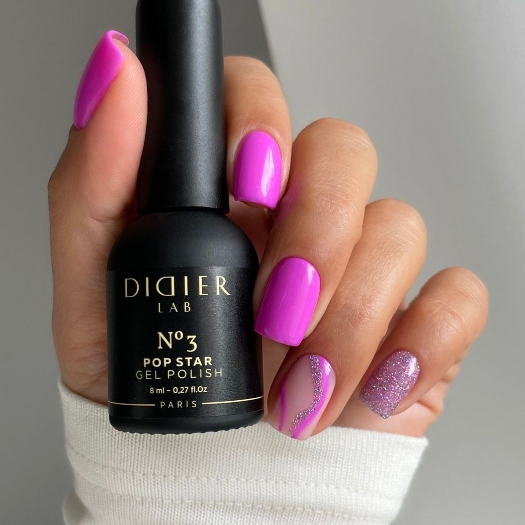 Smalto semipermanente, POP Star, No3, Didier Lab, 8ml