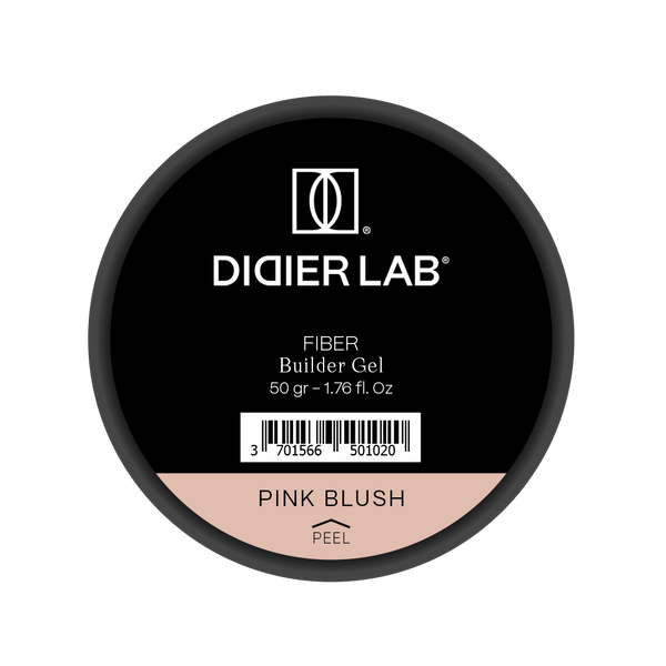 Fiber builder gel "Didier Lab", Pink Blush, 50gr