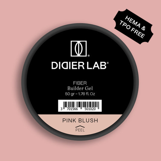 Fiber builder gel "Didier Lab", Pink Blush, 50gr
