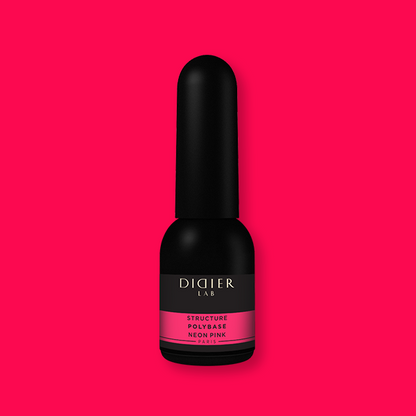 Sculpture Polybase 3in1, base, colore e gel, Neon Pink, Didier Lab, 10ml