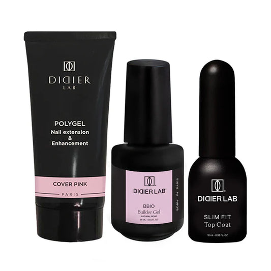 Set manicure effetto “soap nails” con Polygel, BBIO e Top Coat Slim Fit
