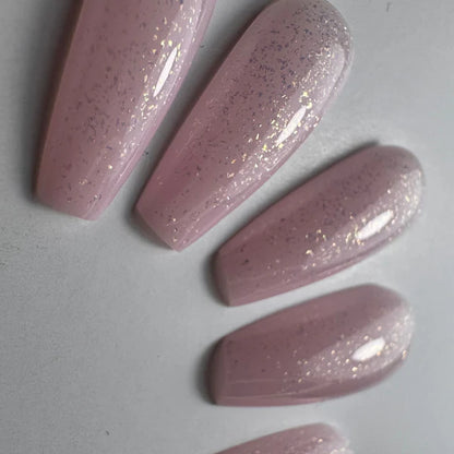 Top Coat Glitter, Gold, TPO & HEMA free, Didier Lab, 10 ml