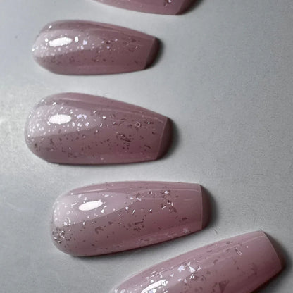Top Coat Glitter, Silver, TPO & HEMA free, Didier Lab, 10 ml