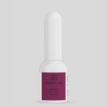 Smalto per unghie, HEMA & TPO free, Green reactive, Vegan, red wine, Didier Lab, 10ml