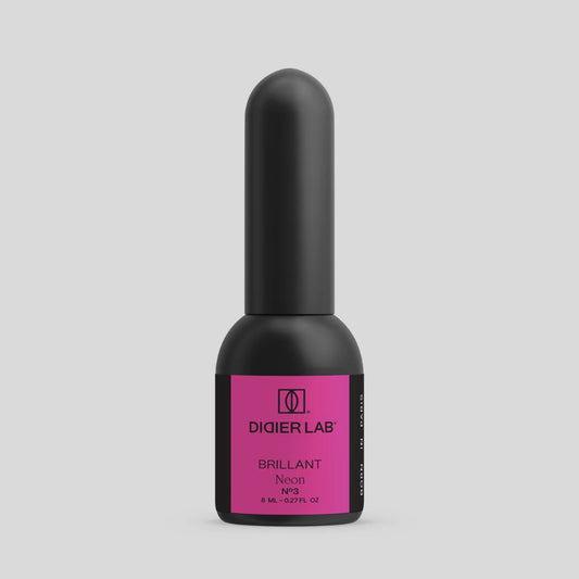 Smalto semipermanente, HEMA &TPO free, Brillant NEON, No3, Didier Lab, 8ml