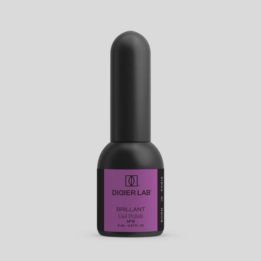 Smalto semipermanente, HEMA & TPO free, Brillant, No8, Didier Lab, 8ml