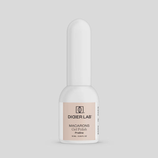 Smalto semipermanente, Macarons, Praline, HEMA & TPO free, Didier Lab, 10ml